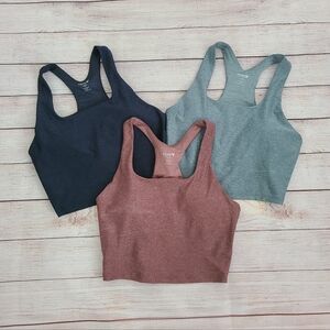Set of 3 sports bras